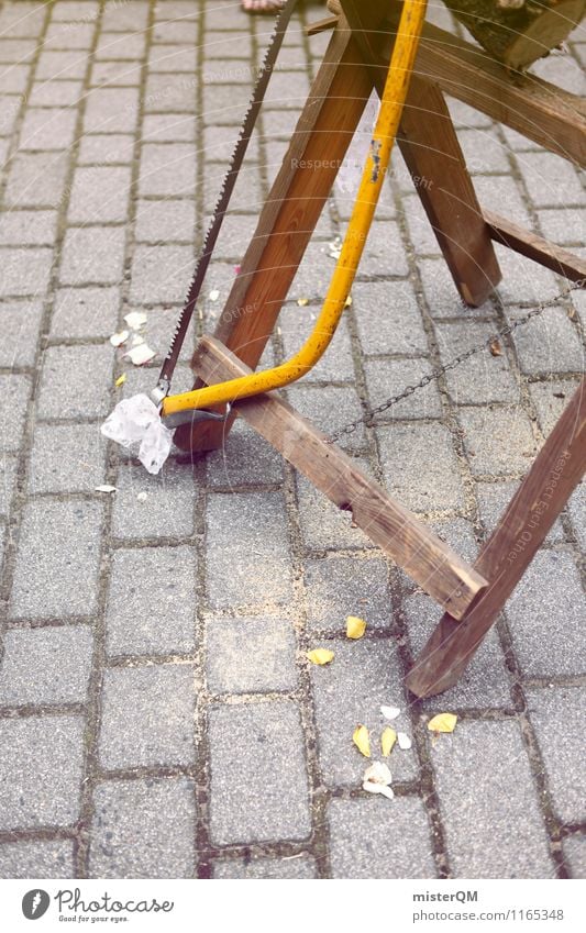 Glücksspäne II Kunst ästhetisch Hochzeit Hochzeitszeremonie Hochzeitsgesellschaft Holzspäne Säge Sägemehl Tradition Ritual Farbfoto Gedeckte Farben