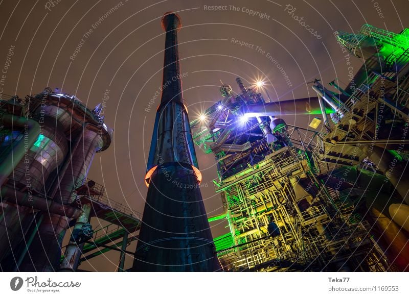 landschaftspark NORD Duisburg II Halfpipe Stadt Industrieanlage Fabrik Schornstein Sehenswürdigkeit Wahrzeichen Denkmal ästhetisch Landschaftspark Duisburg-Nord