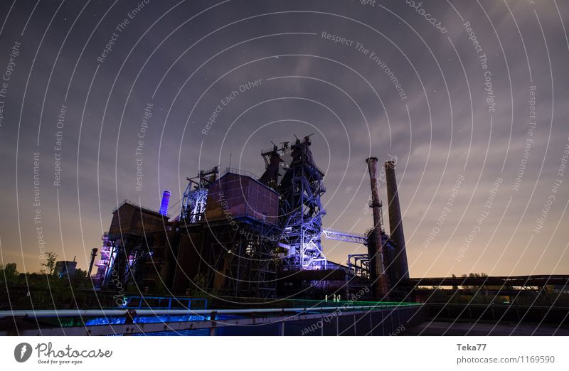 landschaftspark NORD Duisburg Halfpipe Stadt Stadtrand Menschenleer Industrieanlage Fabrik Ruine Park Bauwerk Gebäude Architektur Sehenswürdigkeit Wahrzeichen