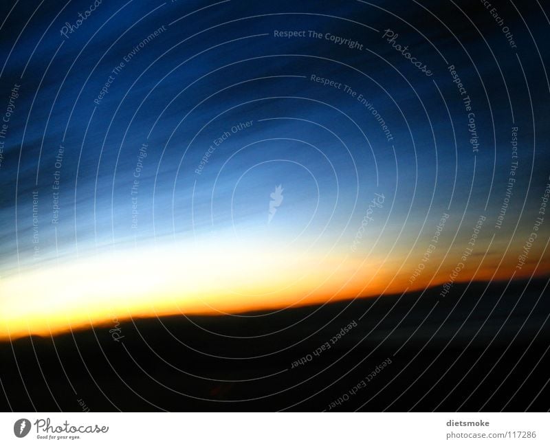 Dämmerung Sonnenuntergang Neuseeland dunkel Abenddämmerung schwarz Himmel Dusk Bewegung Motion