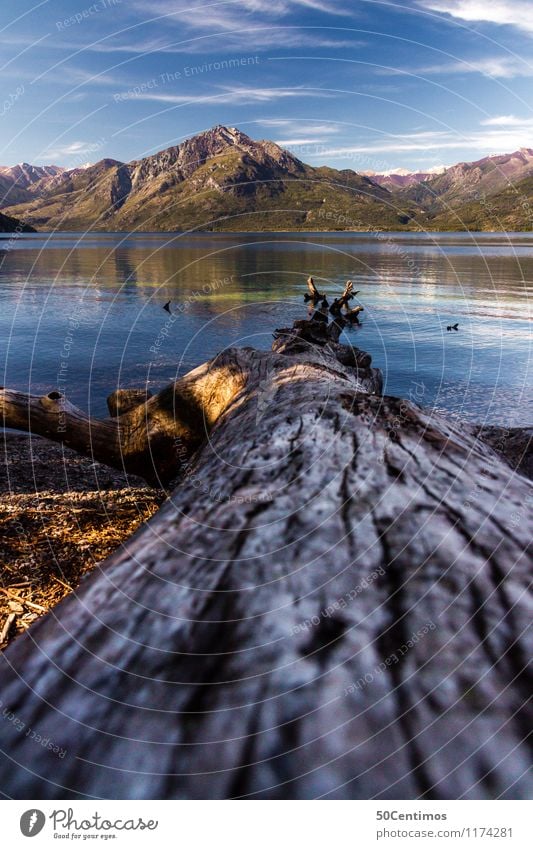 silence of Patagonia Ferien & Urlaub & Reisen Tourismus Ausflug Abenteuer Ferne Freiheit Camping Sommerurlaub Berge u. Gebirge Natur Landschaft Himmel Wolken