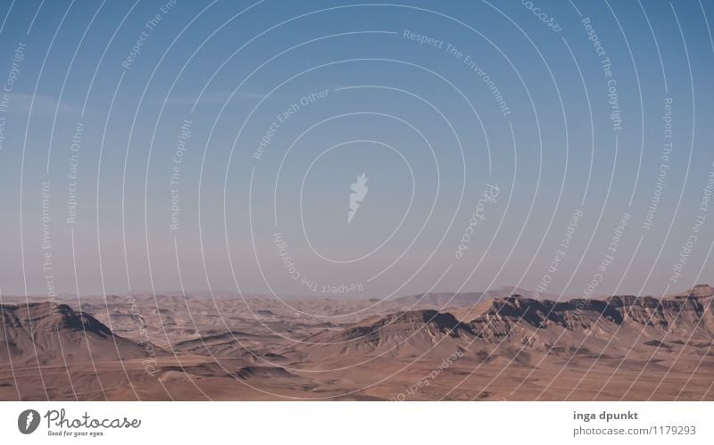 Durch die Wüste... Umwelt Natur Landschaft Urelemente Erde Sonne Sommer Klima Klimawandel Schönes Wetter Wärme Dürre Felsen Berge u. Gebirge Israel Negev heiß