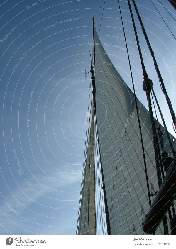 Segel Segelschiff Niederlande Segeltörn Meer See Europa Himmel Wind Wasser