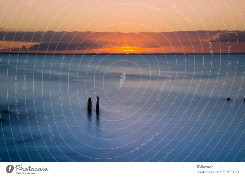 Graufilter 4 Abend Dämmerung Nacht Licht Langzeitbelichtung Sonnenlicht Sonnenstrahlen Unschärfe Ferne Strand Meer Wellen Natur Landschaft Wasser Himmel