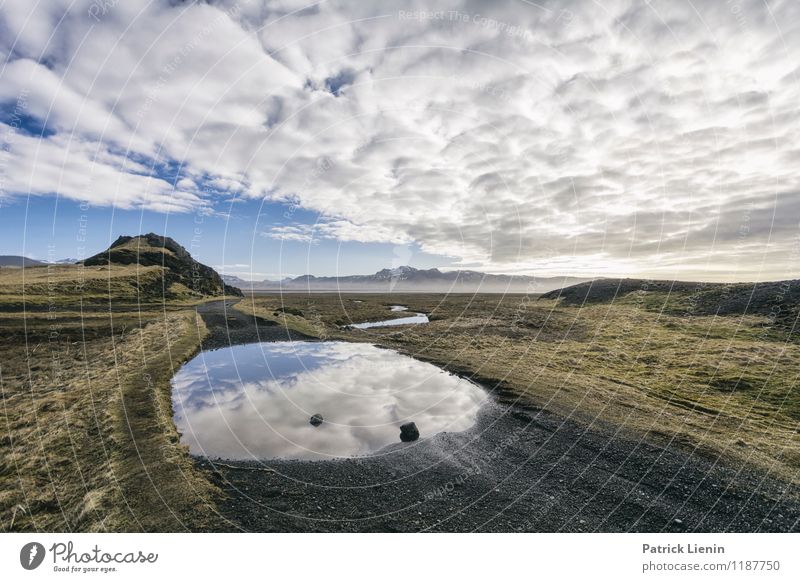 Ruhe nach dem Sturm Leben harmonisch Wohlgefühl Zufriedenheit Sinnesorgane Erholung ruhig Umwelt Natur Landschaft Urelemente Luft Wasser Himmel Wolken Wetter