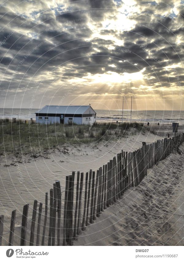 Strandhaus Ferien & Urlaub & Reisen Sommer Sommerurlaub Sonne Sonnenbad Meer Insel Wellen Club Disco Bar Cocktailbar Strandbar ausgehen Umwelt Wasser Himmel