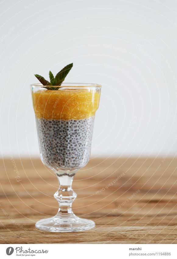 Dessert Lebensmittel Süßwaren Ernährung Essen Bioprodukte Vegetarische Ernährung Getränk trinken Stimmung chia lecker Gesundheit Gesunde Ernährung Fitness Püree