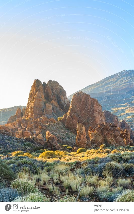 Los Rogues Ferien & Urlaub & Reisen Tourismus Berge u. Gebirge Felsen Vulkan Wüste trocken Caldera Calima Canadas Espagna Ferienwohnung Feuer Geografie Hotel