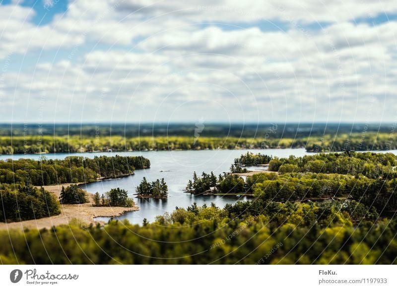 Sankt Lorenz Strom Ferien & Urlaub & Reisen Tourismus Ausflug Abenteuer Ferne Freiheit Insel Umwelt Natur Landschaft Urelemente Wasser Himmel Wolken Horizont