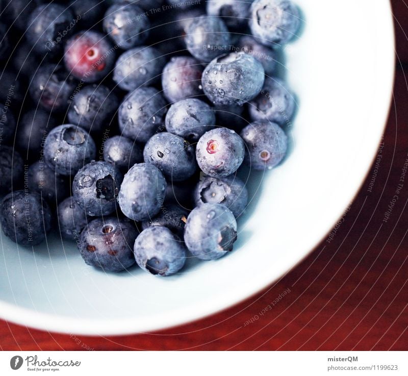 Frühstücksleckerei I Lebensmittel ästhetisch Zufriedenheit viele Beeren Frühstückspause Blaubeeren Müsli Schalen & Schüsseln Foodfotografie Appetit & Hunger