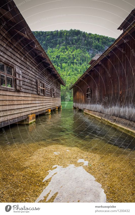 bootshaus am königssee elegant Freizeit & Hobby Ferien & Urlaub & Reisen Tourismus Ausflug Abenteuer Ferne Freiheit Sightseeing Sommer Sommerurlaub Sonne