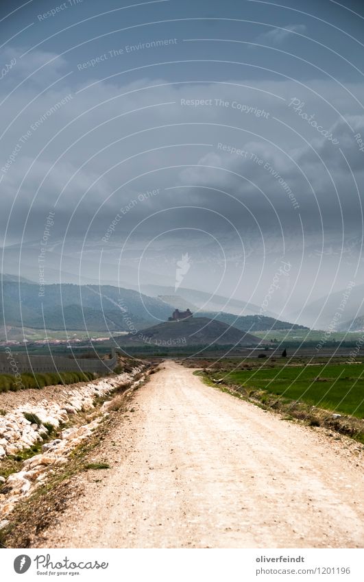 Spanien XII Ferien & Urlaub & Reisen Tourismus Ausflug Abenteuer Ferne Freiheit Schnee Berge u. Gebirge Umwelt Natur Landschaft Himmel Wolken Horizont Wetter