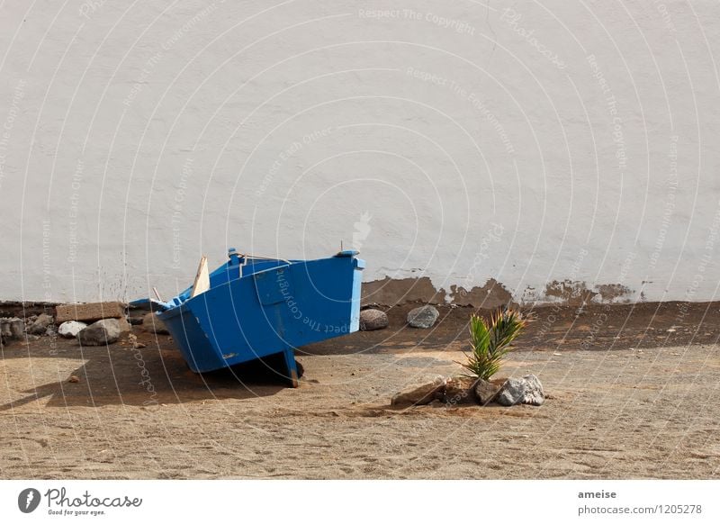 Ajuy Ferien & Urlaub & Reisen Tourismus Ferne Sommer Sommerurlaub Strand Meer Insel Ruhestand Erde Sand Schönes Wetter Küste Fuerteventura Fischerdorf