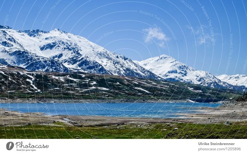 Naturbad 2 Ferien & Urlaub & Reisen Tourismus Ausflug Abenteuer Schnee Berge u. Gebirge wandern Umwelt Landschaft Wasser Himmel Schönes Wetter Felsen Alpen