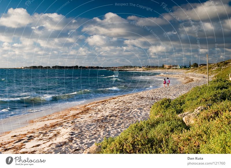 Abendstimmung. Australien heiß Physik transpirieren Wolken Sträucher Ferien & Urlaub & Reisen Wohlgefühl Fröhlichkeit genießen träumen traumhaft ungeheuerlich