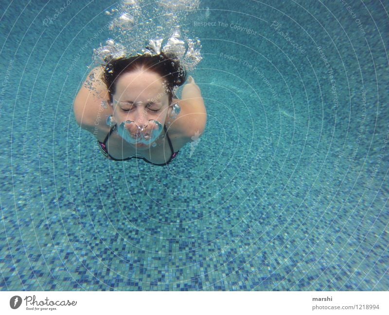 Abkühlung Freizeit & Hobby Ferien & Urlaub & Reisen Freiheit Sommer Sommerurlaub Strand Meer Sport Wassersport Mensch feminin Junge Frau Jugendliche Erwachsene