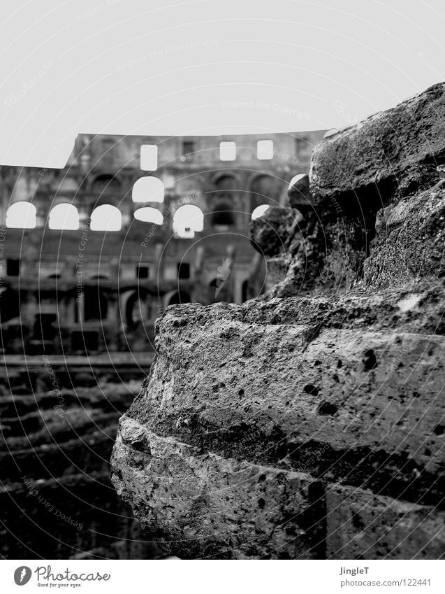 transluzenter heldenepos Loch Fenster Rundbauweise Pore antik Gladiator Ruine Rom Kolosseum Wahrzeichen Denkmal Druckerzeugnisse dreierfinalisierung