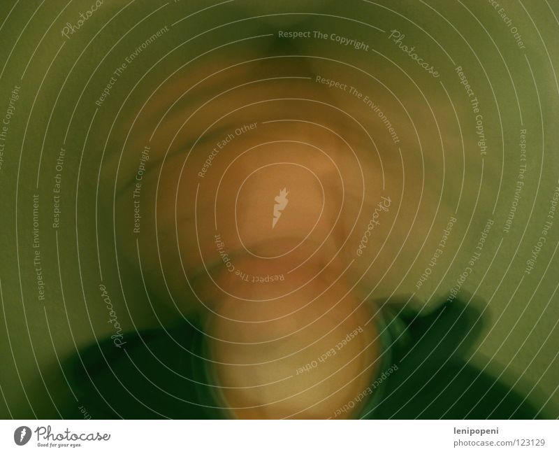 illudere schizein Mann durchsichtig geschlossen Geschwindigkeit drehen offen Symmetrie Porträt Bewegung Dynamik Unschärfe Zunge Mund Kopf Gesicht