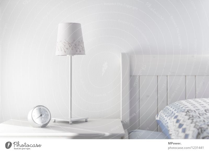 guten morgen schlafen Uhr Technik & Technologie Coolness hell Wecker Lampe weiß Nachttisch Möbel Uhrenzeiger Morgenmuffel Schlafzimmer Tischlampe Lampenschirm