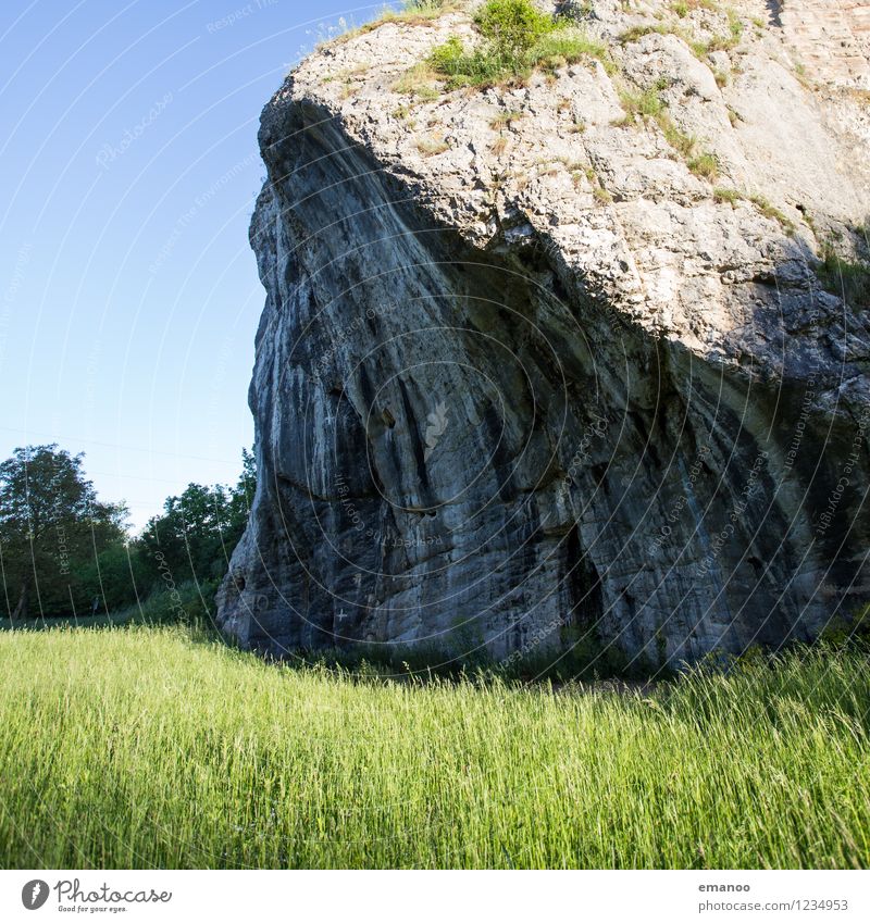 Isteiner Klotz Ferien & Urlaub & Reisen Tourismus Ausflug Berge u. Gebirge wandern Natur Landschaft Pflanze Sommer Gras Sträucher Felsen eckig hoch rund