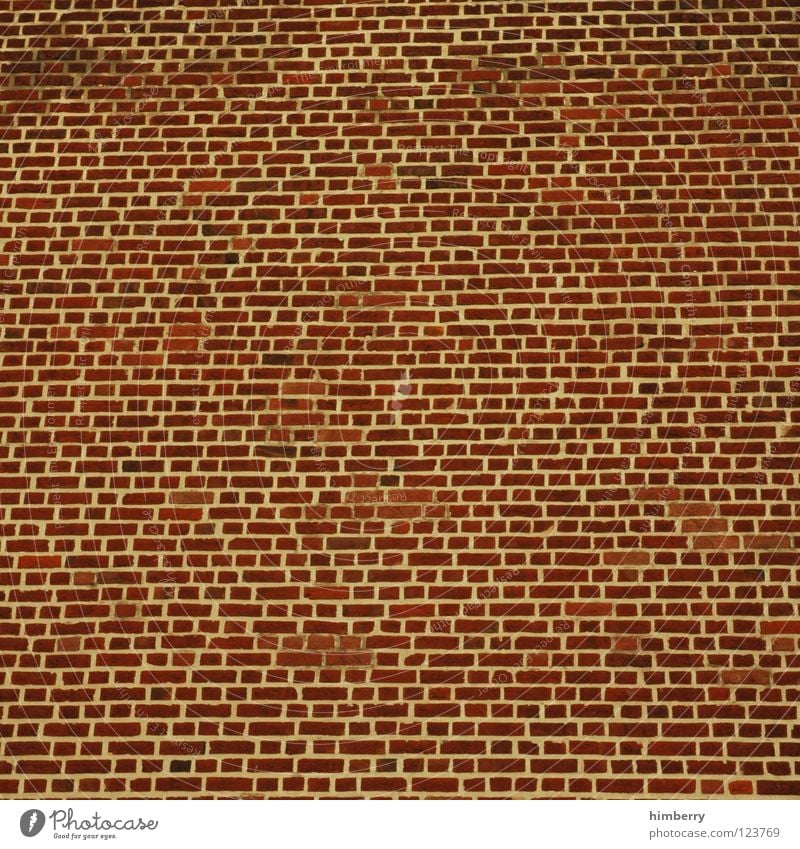 dauermauer Mauer Gebäude Wand Steinwand Backstein Hintergrundbild Bauwerk Haus Handwerk Arbeit & Erwerbstätigkeit Detailaufnahme bauen Linie Strukturen & Formen