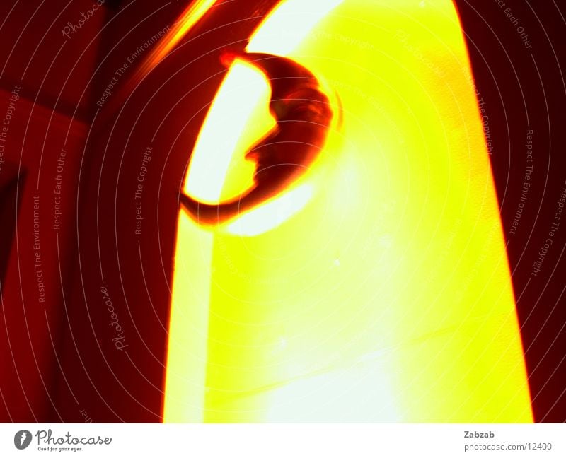 mond-schein Langzeitbelichtung gelb braun Ausgang Nacht Mond gold Lichterscheinung