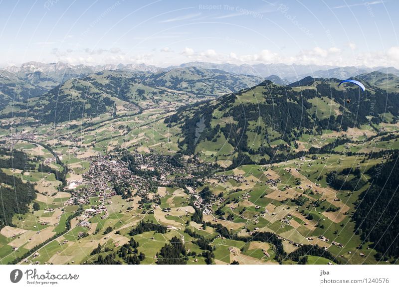 Wispile - Staldenhorn - Grund III Wohlgefühl Zufriedenheit Erholung ruhig Ausflug Freiheit Sommer Berge u. Gebirge Sport Gleitschirmfliegen Natur Landschaft