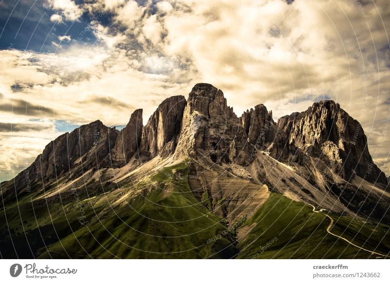 Dolomiten II Ferien & Urlaub & Reisen Tourismus Ausflug Freiheit Sommer Sommerurlaub Sonne Berge u. Gebirge Klettern Bergsteigen wandern Natur Landschaft