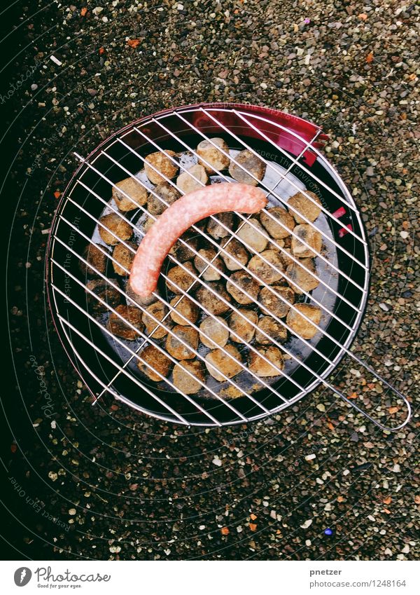 Das Würstchen Lebensmittel Fleisch Wurstwaren Ernährung Essen Picknick Köln Stadt Stadtzentrum Hochhaus Dach Grill heiß Gefühle Stimmung Freude Abenteuer