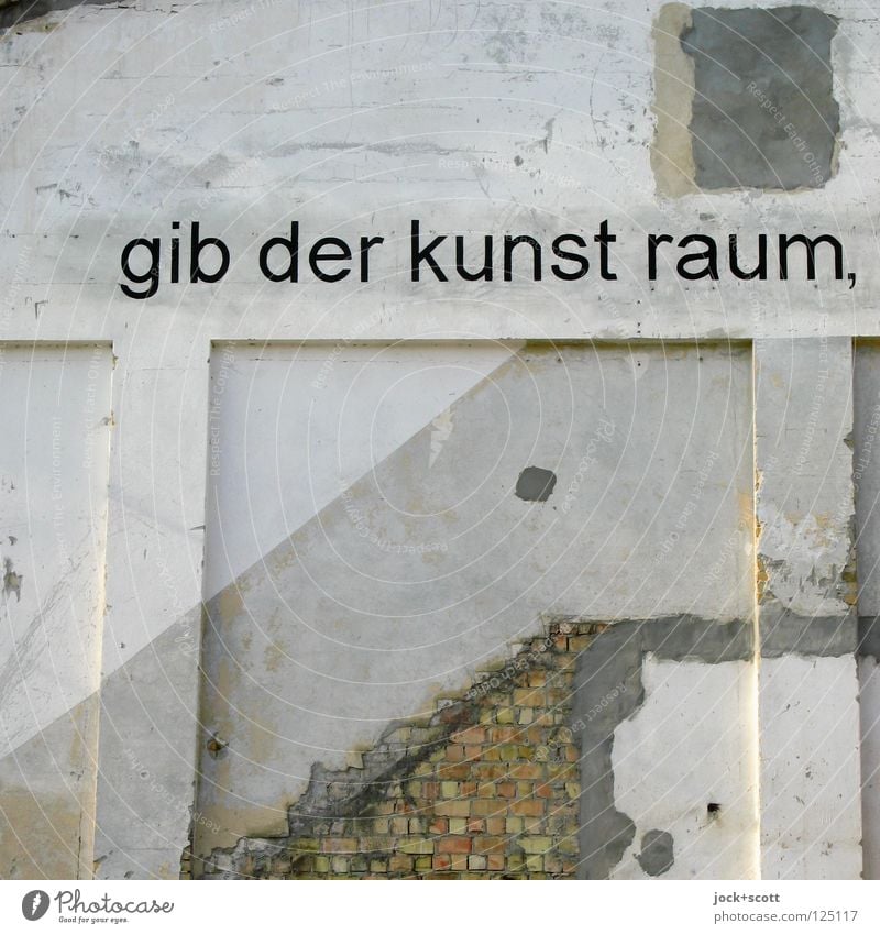 gib der Kunst raum, dann wird sich die Schönheit ihrer Seele in Freiheit entfalten Bildende Kunst Text positiv Weisheit Bildung Idee Inspiration kompetent