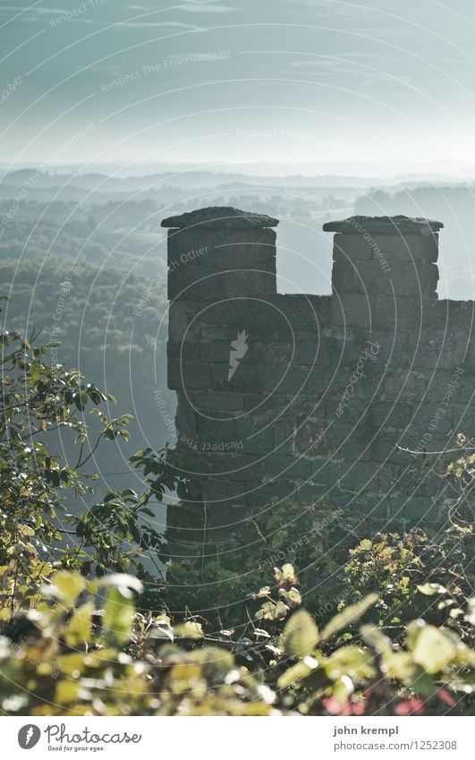 Riegersburg Landschaft Sträucher Österreich Bundesland Steiermark Burg oder Schloss Ruine Bauwerk Gebäude Architektur Mauer Wand Fassade Sehenswürdigkeit