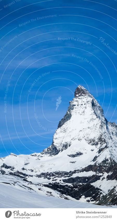 Gipfelmütze 2 Ferien & Urlaub & Reisen Tourismus Ausflug Abenteuer Freiheit Schnee Berge u. Gebirge Umwelt Natur Landschaft Himmel Frühling Schönes Wetter