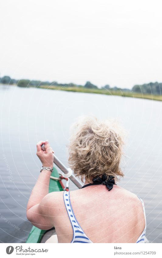 Land in Sicht Ferien & Urlaub & Reisen Tourismus Ausflug Ferne Mensch feminin Frau Erwachsene Leben 1 Landschaft Luft Wasser Himmel schlechtes Wetter Küste