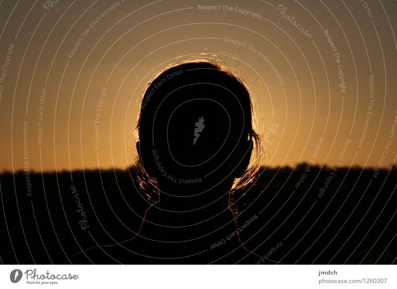 dark sun - sunset - sunrise - an other day Ferien & Urlaub & Reisen Ausflug Sommer Sommerurlaub Sonne Mensch Frau Erwachsene Kopf 1 Natur Landschaft Urelemente