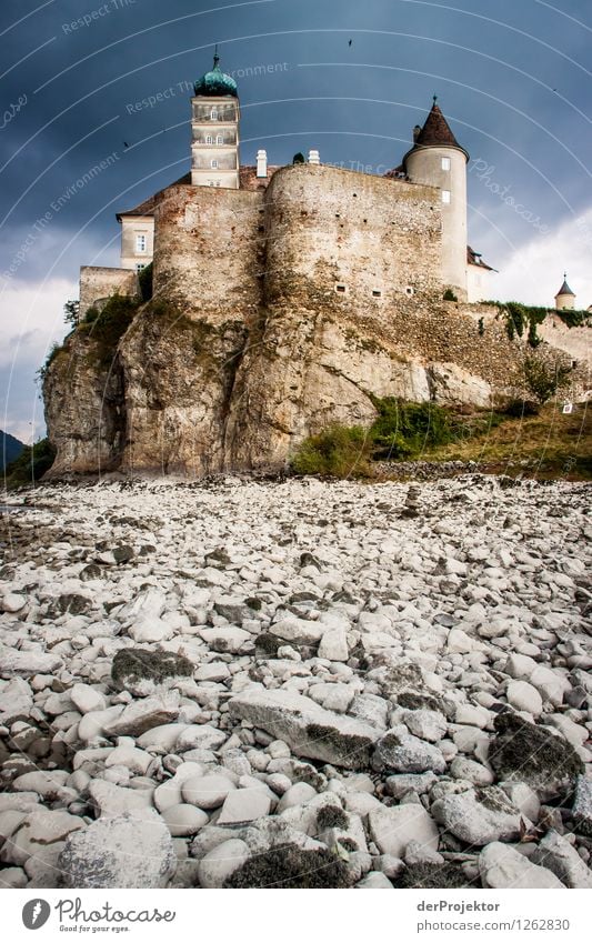 Burg an der Donau Ferien & Urlaub & Reisen Tourismus Ausflug wandern Umwelt Natur Landschaft Pflanze Tier Sommer schlechtes Wetter Wellen Flussufer Strand