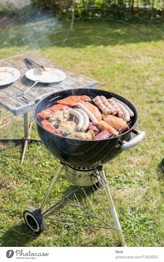 Grillzeit Grillen Garten Feste & Feiern Fleisch Sommer