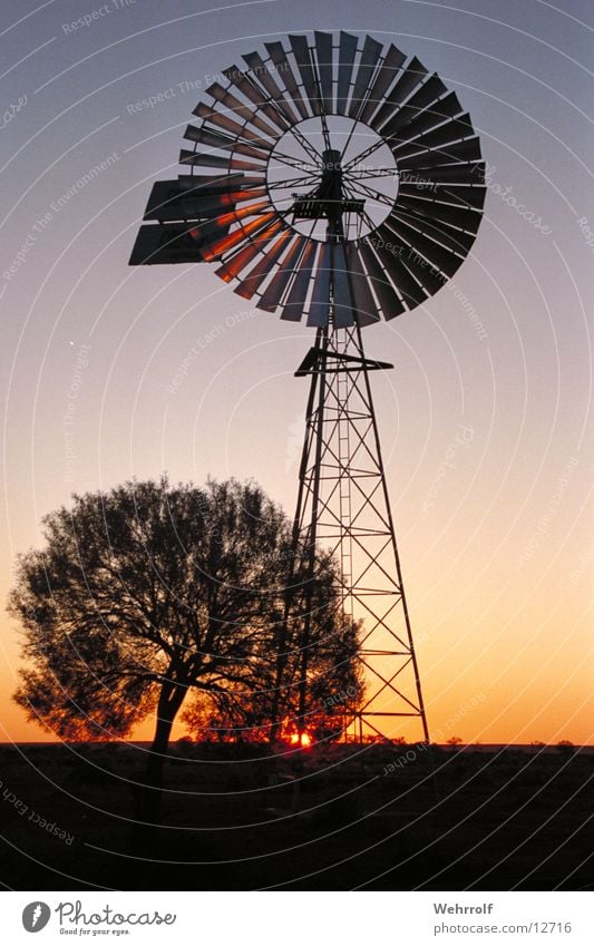 outback2 Australien Outback Sonnenuntergang Natur