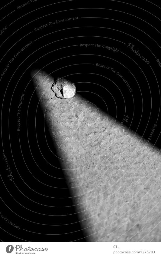 stein Urelemente Schönes Wetter Boden Stein dunkel hell Schwarzweißfoto Außenaufnahme Menschenleer Tag Licht Schatten Kontrast Sonnenlicht