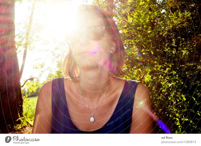 My Own Summer maskulin Junge Frau Jugendliche Erwachsene Kopf 1 Mensch 18-30 Jahre Umwelt Natur Landschaft Pflanze Tier Sommer Schönes Wetter Wärme Baum