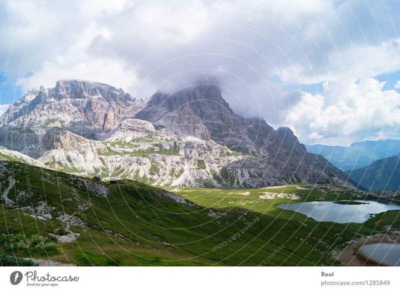 Dolomiten III Ferien & Urlaub & Reisen Tourismus Ausflug Sommerurlaub Berge u. Gebirge Umwelt Natur Landschaft Urelemente Erde Himmel Wolken schlechtes Wetter