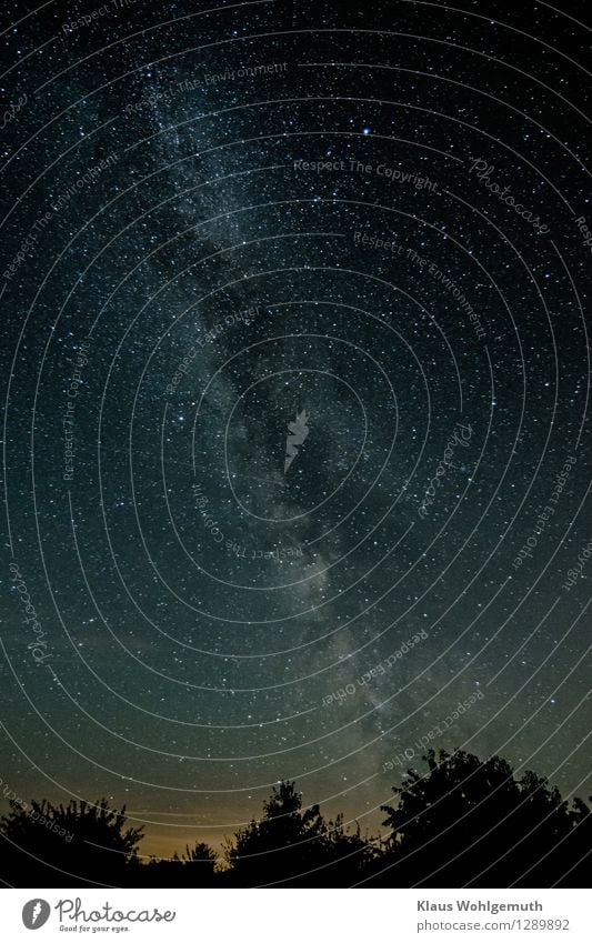 Und morgen fliege ich wieder dahin ... Ferien & Urlaub & Reisen Abenteuer Ferne Raumfahrt Urelemente Himmel Wolkenloser Himmel Nachthimmel Stern Horizont Sommer