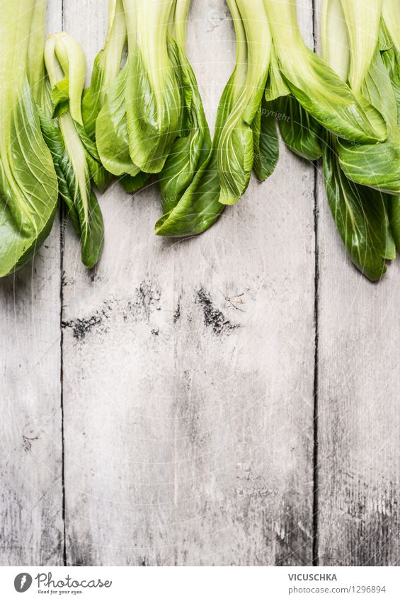 Chinesisch kochen - Pak Choi Lebensmittel Gemüse Salat Salatbeilage Ernährung Mittagessen Abendessen Bioprodukte Vegetarische Ernährung Diät Stil Design