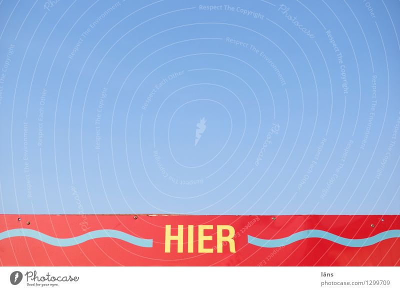 hier 900 Schwimmen & Baden Ferien & Urlaub & Reisen Tourismus Sommer Sommerurlaub Strand Meer Schönes Wetter Küste Ostsee Schriftzeichen Ziffern & Zahlen