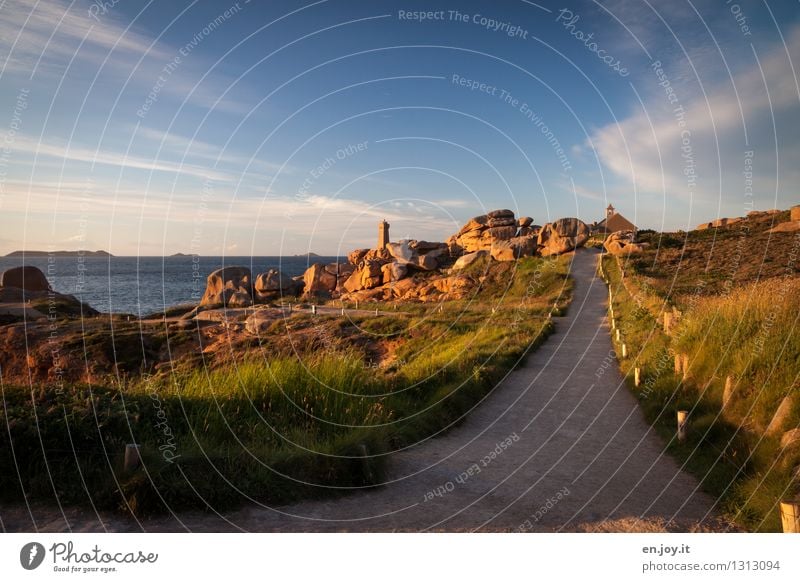 Zöllnerpfad Ferien & Urlaub & Reisen Tourismus Ausflug Sommer Sommerurlaub Meer wandern Umwelt Natur Landschaft Himmel Horizont Sonnenlicht Schönes Wetter Wiese