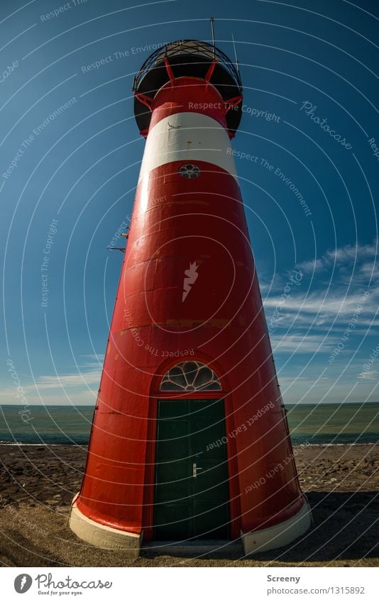 Mit Oberstübchen Ferien & Urlaub & Reisen Tourismus Ausflug Ferne Sommer Sommerurlaub Strand Meer Wellen Landschaft Himmel Schönes Wetter Küste Nordsee