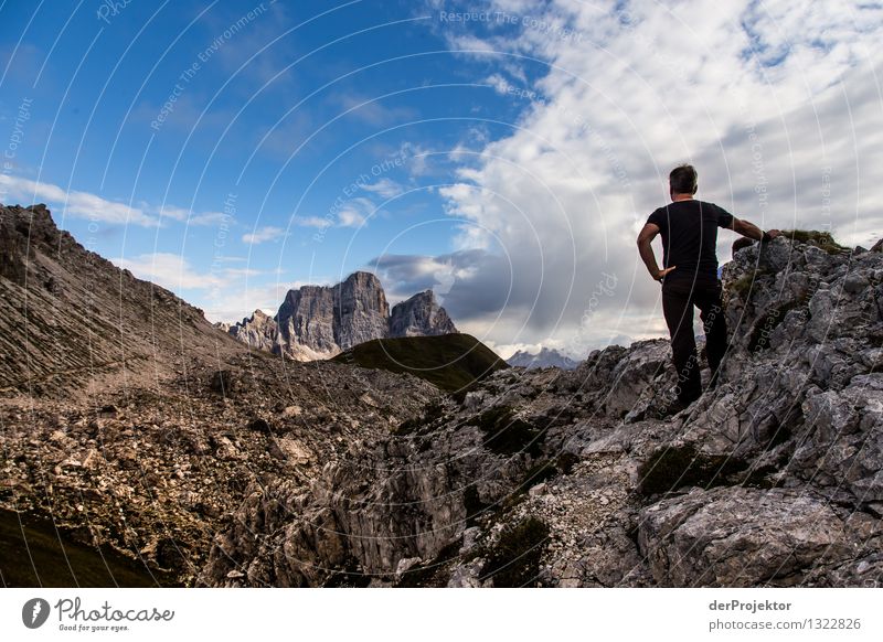 Rücklick auf die letzte Etappe Ferien & Urlaub & Reisen Tourismus Ausflug Abenteuer Ferne Freiheit Berge u. Gebirge wandern Umwelt Natur Landschaft Pflanze Tier