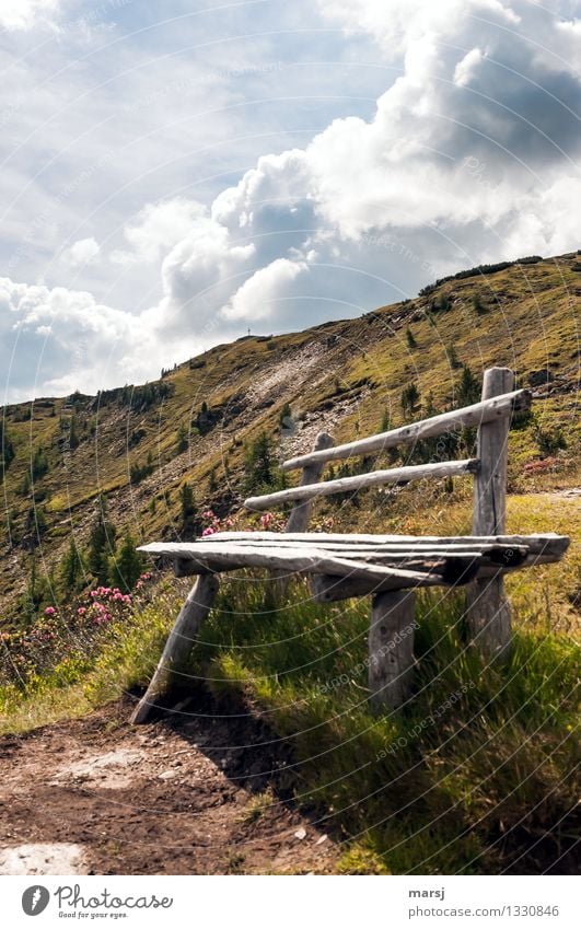 Muss denn immer alles perfekt sein? harmonisch Erholung ruhig Meditation Ferien & Urlaub & Reisen Tourismus Ausflug Abenteuer Berge u. Gebirge wandern Himmel