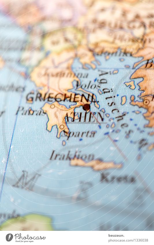 griechenland. Ferien & Urlaub & Reisen Tourismus Ausflug Abenteuer Ferne Sightseeing Strand Meer Erwachsenenbildung Athen Griechenland Europa Stadt Hauptstadt