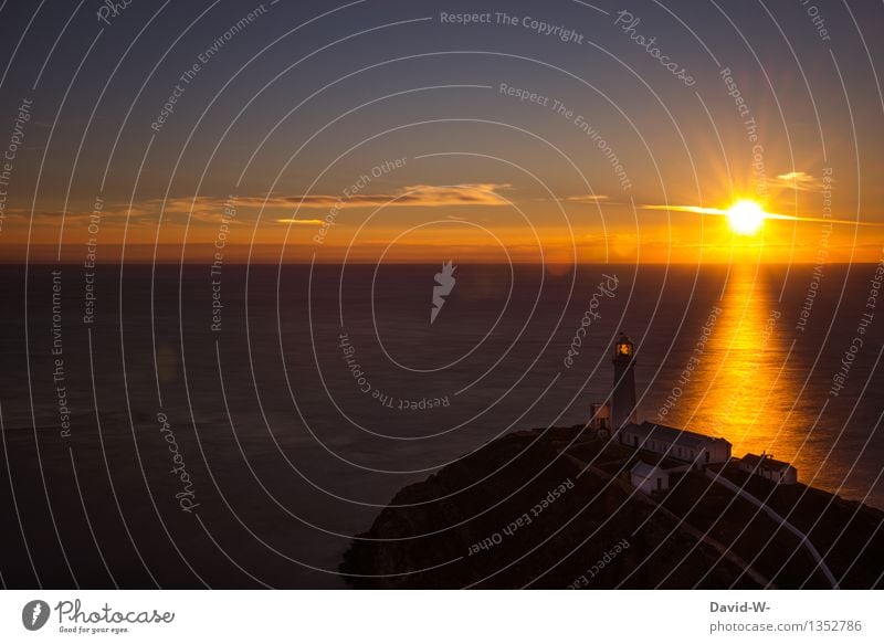 die Sonne geht unter aber er leuchtet weiter Umwelt Natur Landschaft Feuer Wasser Erde Himmel Wolken Nachthimmel Sonnenaufgang Sonnenuntergang Sonnenlicht