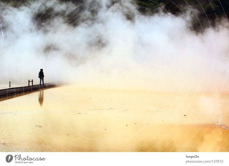 Deeper. Farbfoto Außenaufnahme Textfreiraum rechts Textfreiraum oben Textfreiraum unten Textfreiraum Mitte Tag Reflexion & Spiegelung Weitwinkel Natur